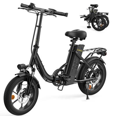 iScooter U4 City Bicicleta Eléctrica Plegable Conveniente Motor de 250W Batería de 36V10.4Ah Autonomía de 88KM Carga de 120KG Patinete Eléctrico Urbano