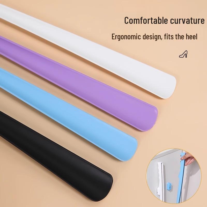 Magnetischer Schuhlöffel mit langem Griff zum einfachen Anziehen der Schuhe - Ideal für Schwangere und ältere Menschen.