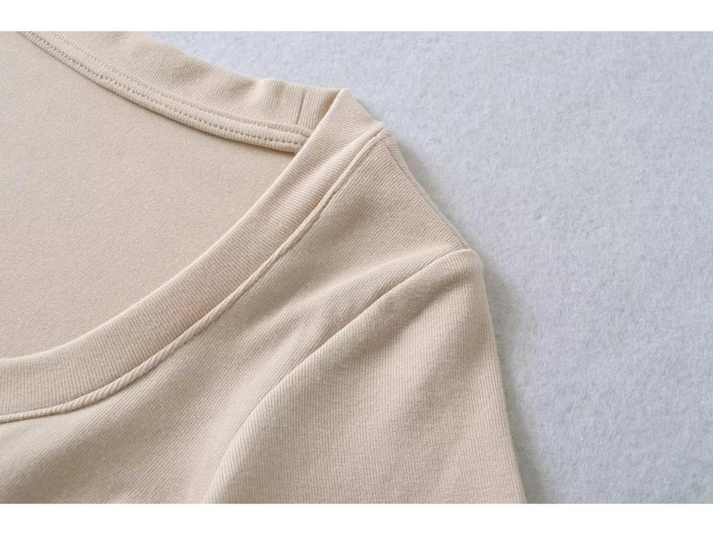 Women's Cartoon Chest Pad T-Shirt: Enhances Bust, Straight Shoulders, Short Sleeve Summer Vest