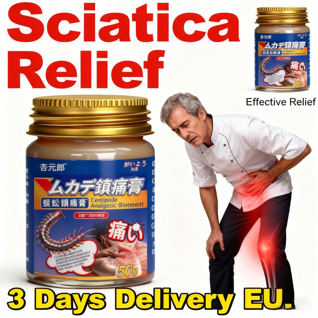Gentle Sciatica Relief Gel - Natural Herbal Long-Lasting Lower Back Care