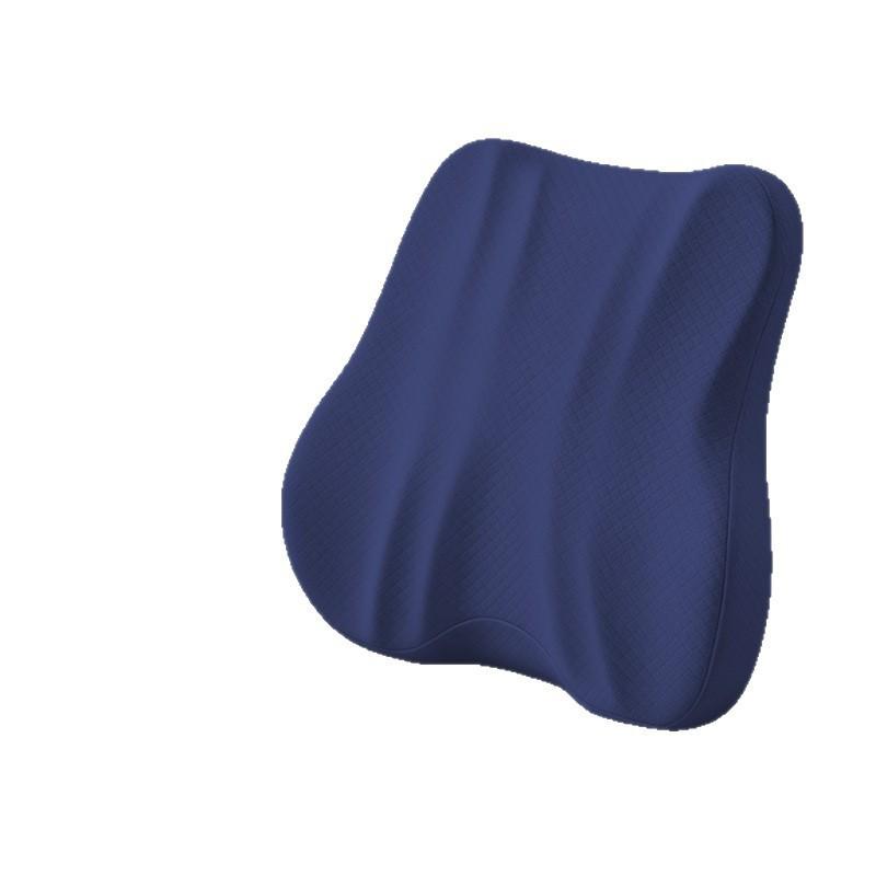 Ergonomic Lumbar Support Cushion Office Chair Backrest Memory Foam Waist Pillow Prolonged Sitting Relief