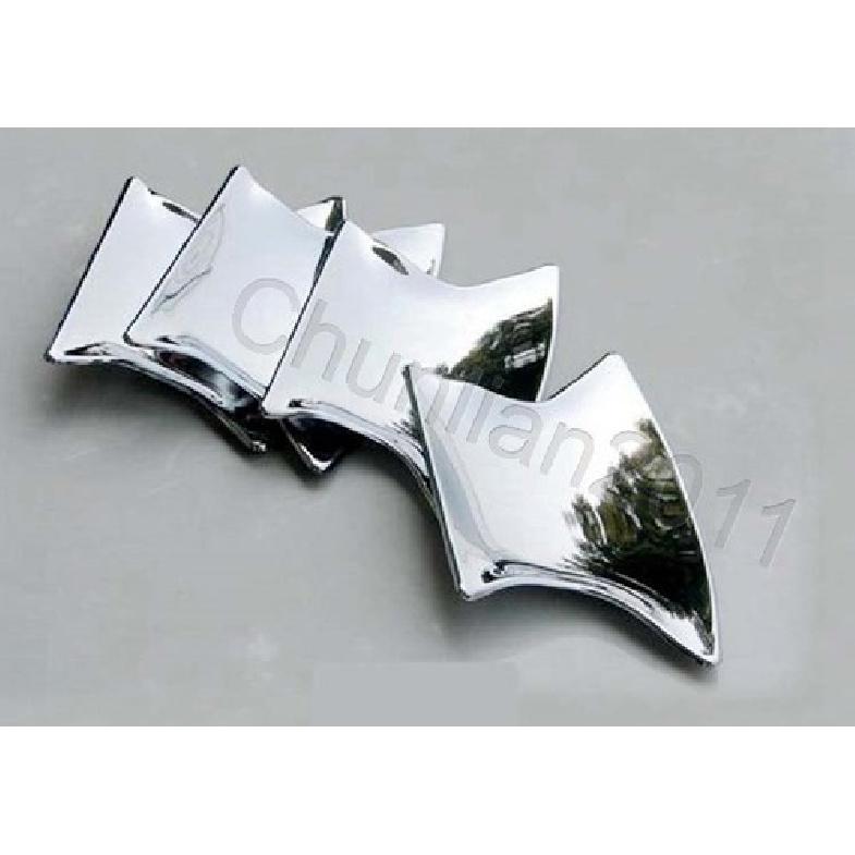 Chrome Door Handle Bowl Cup Cover Trim for 2008-2012 Honda Accord Sedan 12PCS