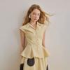 Waiwaiaiem Yy_French V-Neck Vest Top