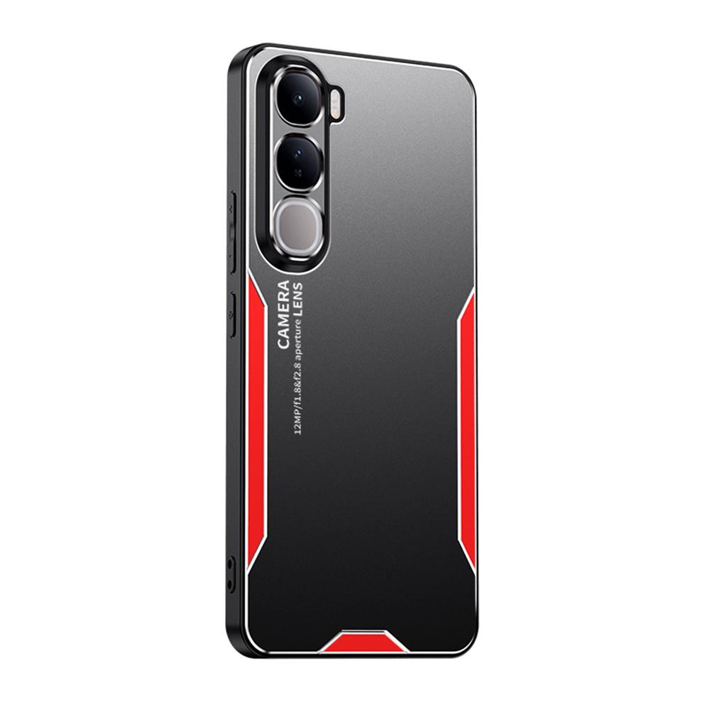 For vivo Y400 4G Phone Case Aluminium Alloy TPU PC Back Cover