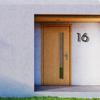 8inch 3D Suspension House Number Black Address Number High Quality Hotel Room Number  Door Use