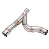 Titanium Alloy Mid-pipe for Ducati DesertX, Monster 937, and Monster 950