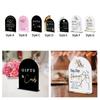Acrylic Wedding Sign Birthday Please Sign Our Guestbook Restaurant Special Event Modern Ornament Guest Book Sign with Base