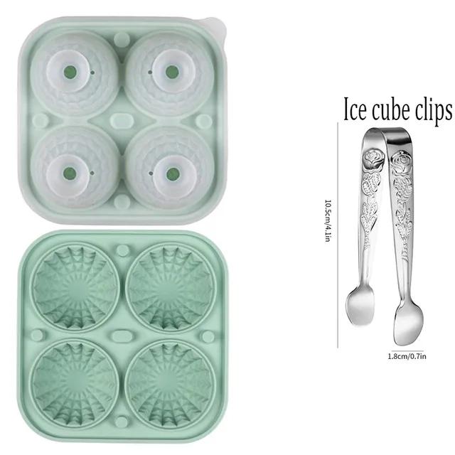 Eiswürfelform mit Deckel Rund Quadratisch Eisball Silikonform Sommer Küchenzubehör für Küche Cocktail Whiskey Getränke
