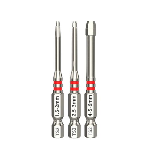 Screwdriver Bits Set with Strong Magnetic Hex Shank Pagoda-Shaped Socket for