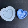 Silicone Quicksand Mold Starry Star Cloud Love Heart Shape Epoxy Resin Casting Tool for Handmade DIY Pendant Craft