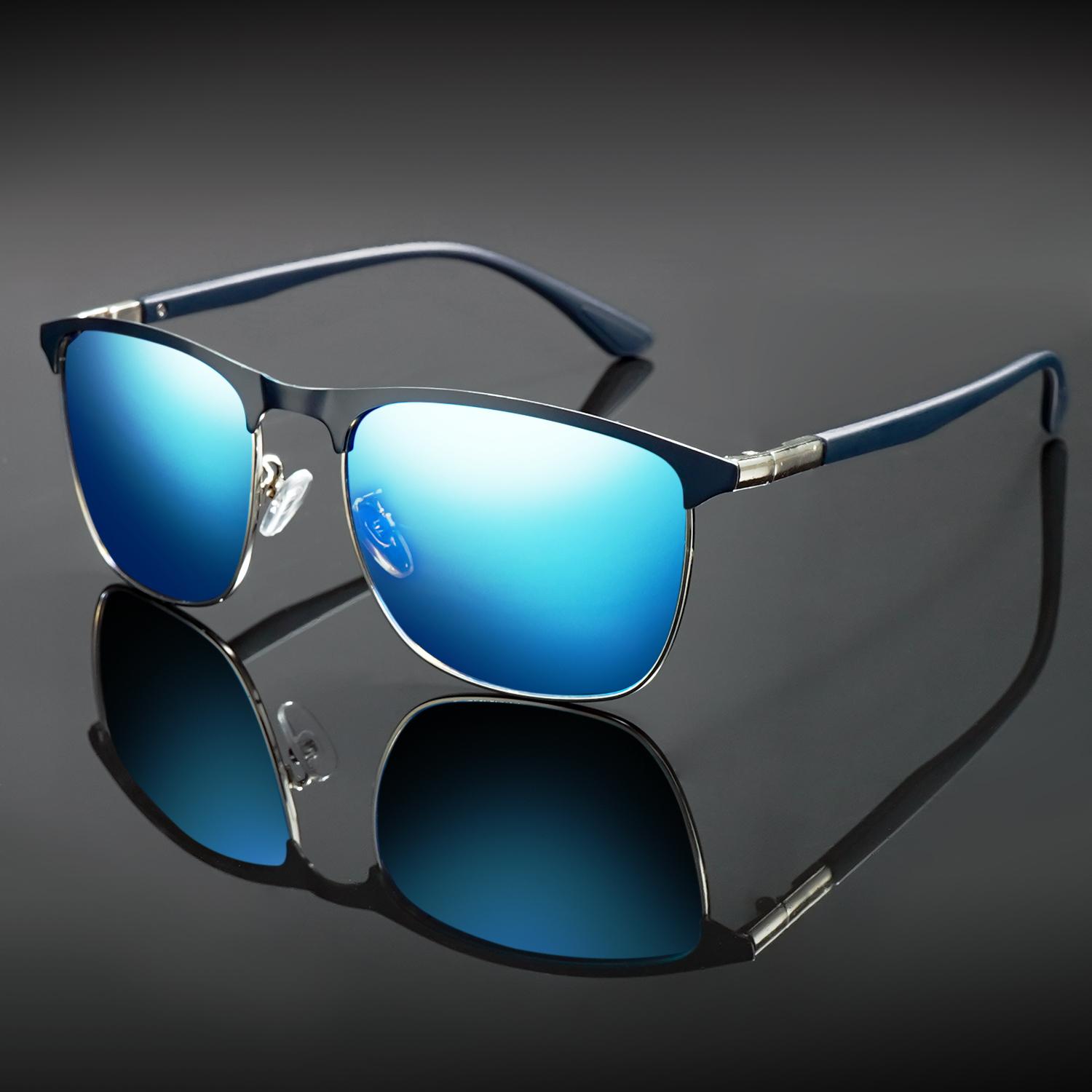

Metal Frame Sunglasses for ladies Men - Colorful Lens Stylish Design Perfect for Daily Wear of Sunglasses and Activities for daily use