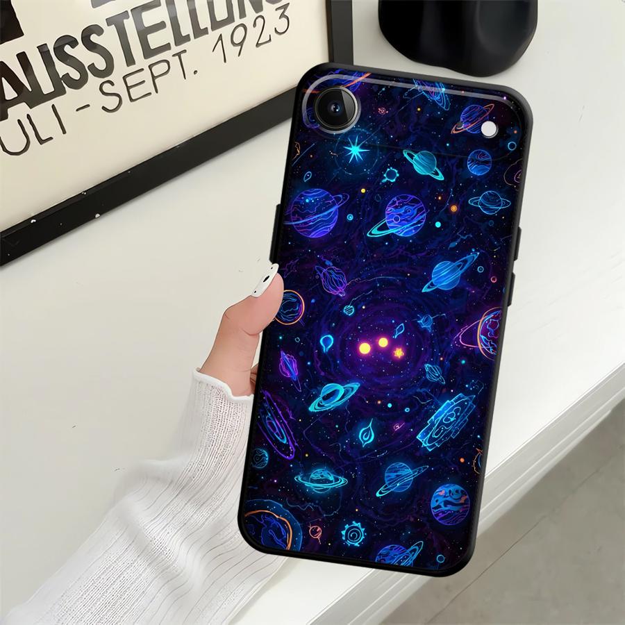 Universe Planet Art Phone Case for Apple iPhone 11 13 XR XS MAX 16 12 14 17 Pro Max Air 15 Pro 7 8 Funda Phone Cover