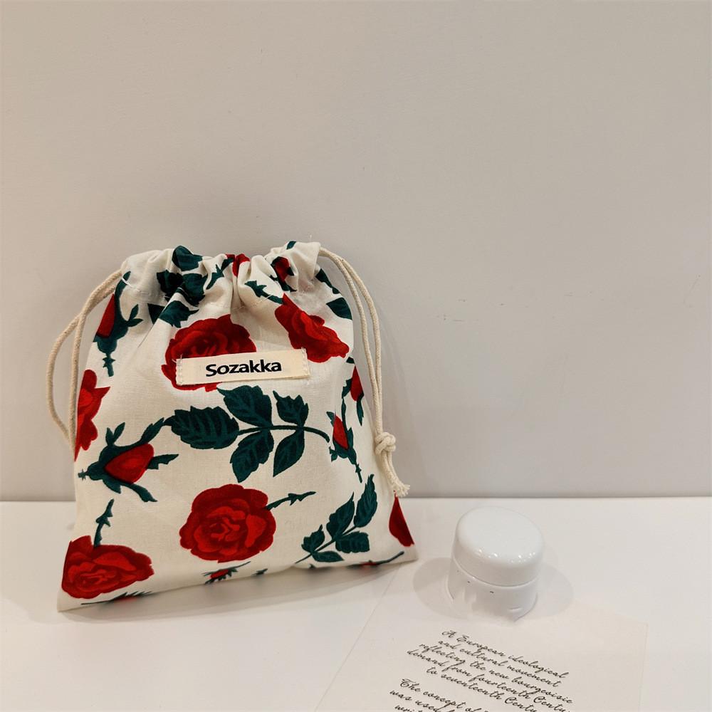 Borsa per scarpe da viaggio da donna alla moda Borsa per cosmetici portatile con coulisse Borsa per vestiti di qualità Custodia per trucco
