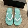 Simple flip-flops women's summer non-slip outer wear new cartoon flat-bottomed seaside beach cool slippers
