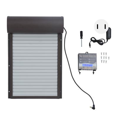 Porta automatica per pollaio a batteria, apriporta per pollaio con timer per anatre