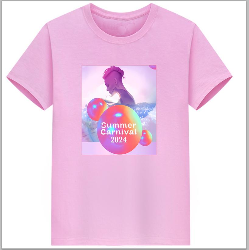 Pnk Cropped T Shirt Summer Carnival Tour Pink Tour Iconic Pnk Merch Tshirt Aesthetic Clothes Oversized T Shirt Tops