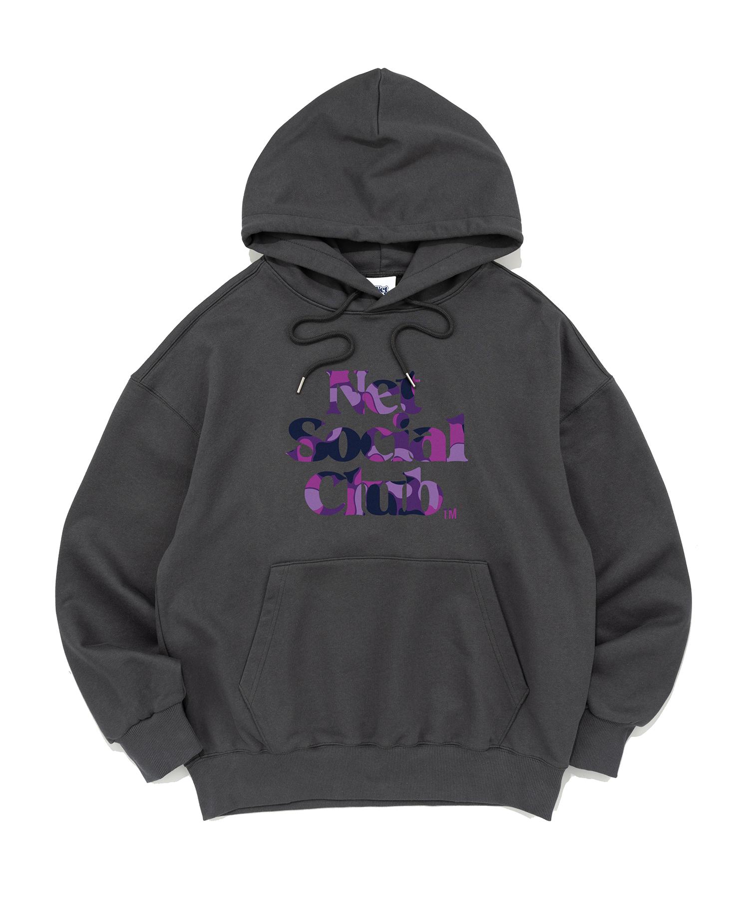 Net Social Club Og Logo Camo Pack Hood (Charcoal) Charcoal/S