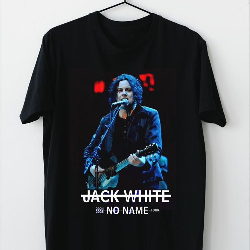 Nieuw Jack White No Name Tour 2025 T-shirt Maat S 5XL