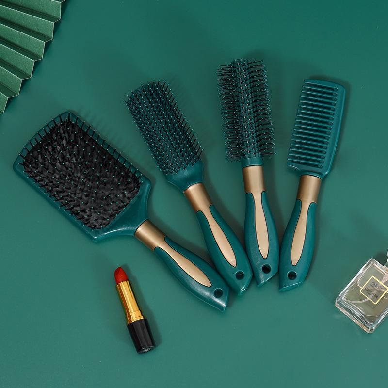 Anti-static Curly Hair Comb with Airbag Design for Scalp Massage - Ideal for Long & Straight Hair