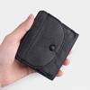 Women's Genuine Leather Top Layer Cowhide Coin Card Holder Wallet Multi-functional Coin Lady Purses