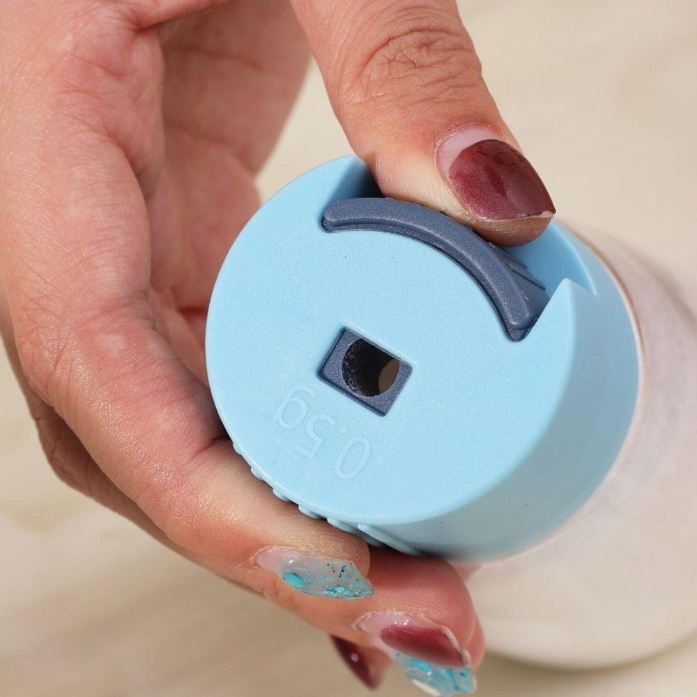 Quantitative Picnic BBQ Salt Container Press-type Spice Jars Portable Seasoning Box  Kitchen Gadget