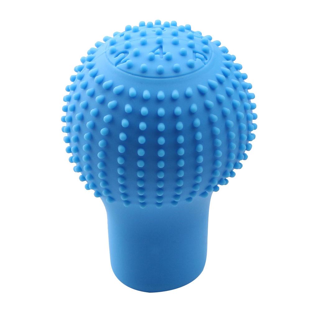 Ręczna silikonowa osłona gałki zmiany biegów MT osłony gałki zmiany biegów rękawy etui ochraniacz skóry Car Styling