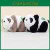 Panda Plush Realistic Keychain Cute 12cm Soft Short Plush Stuffed Animal