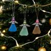 Strandhaus Weihnachtsbaumschmuck Kollektion Meerglas Engel Adventskalender 2026 24 Tage Schmuck Küstenurlaub Geschenk für Freunde Countdown Kalender