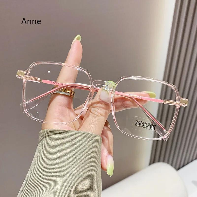 Unisex Fashion Myopia Glasses Anti Blue Light Nearsighted minus Eyeglasses 0-1-1.5-2 To-6 for Men And Women Shortsighted Eyewear