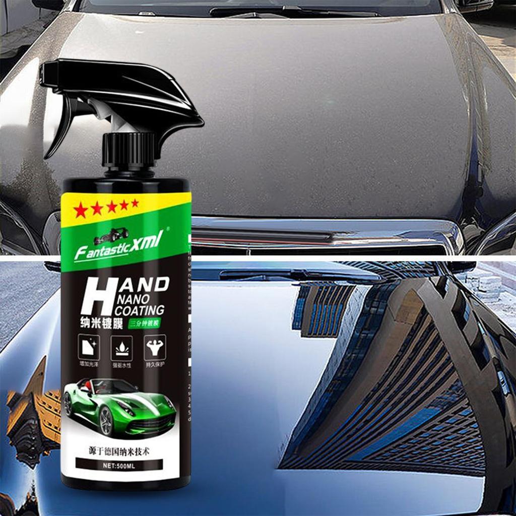 Ceramic Nano Coating Agent Spray Hydrophobic Coating Waterproof Car Wax Liquid Car Coating Agent Polish Nano Ceramic Coatin