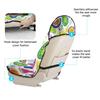 Universal Car Seat Towel Cover - Front Seat Protector for Gym & Workout, All-Season, Fits Most Vehicles