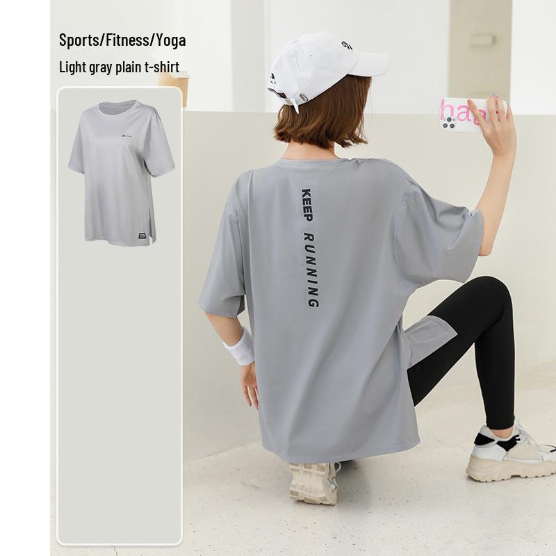 

Жіночий літній комплект великого розміру для йоги та фітнесу: Спортивний одяг вільного крою XL