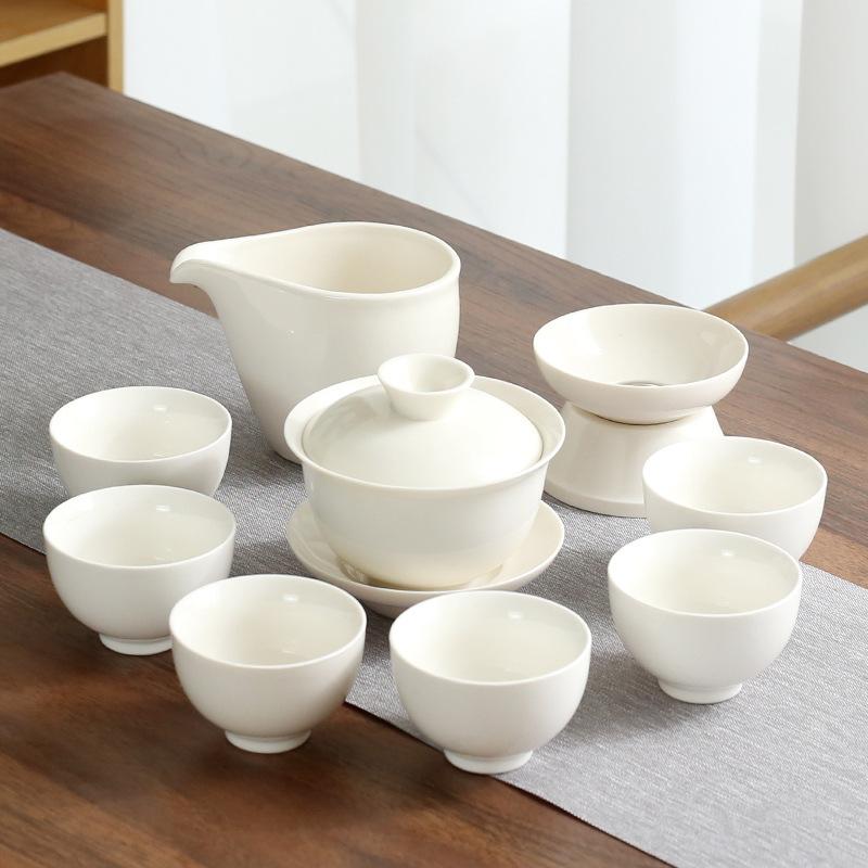 

Портативный керамический набор для чая Кунг-фу, подарки для деловых мероприятий, повседневные подарки, чашка с крышкой, чайная чашка, подарочная коробка