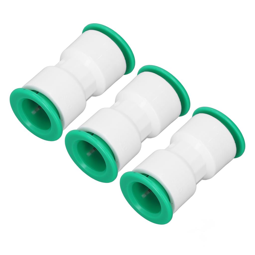 10 Stück Rohr Schnellverbinder Wasserreiniger Push-to-Connect Fittings Gerade Ausführung 25mm