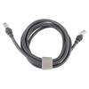 Ethernet კაბელი Gen 3 სატელიტური თეფშისთვის 26AWG 10Gbps მაღალი სიჩქარე PVC სპილენძი RJ45 ამინდისგან დამცავი