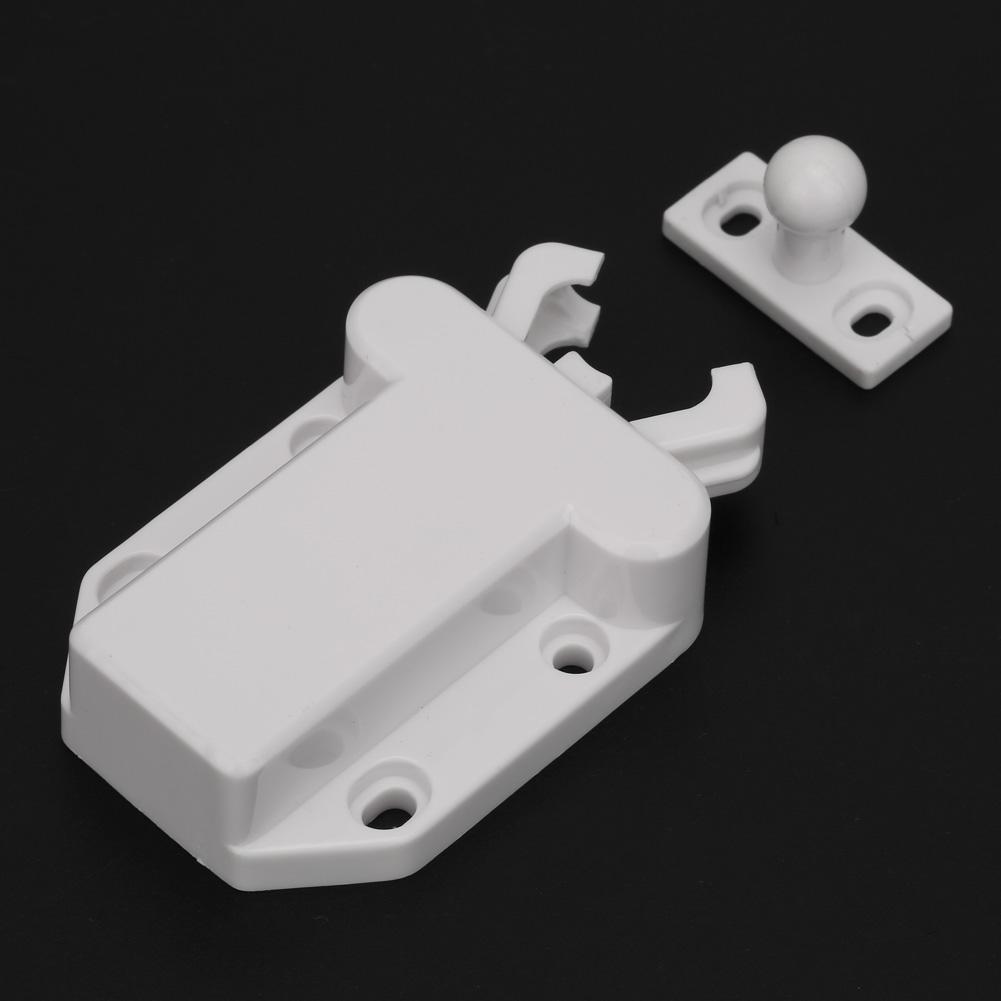 10pcs Durable and Strong White Cute Beetle Shape Cabinet Door Rebounder
