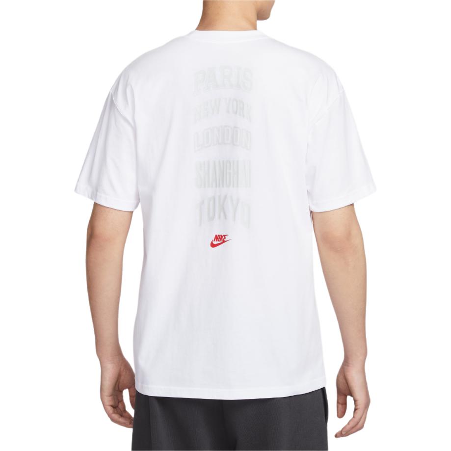 Nike Air Crew Neck Sports Casual Short Sleeve T-Shirt Men Tops White HJ0581100