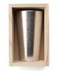 [Nousaku Washi Paper Wrapping] Beer Cup in Paulownia Wood Box, 270ml