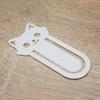 Jijijing 3D Printed Cat Bookmark, Stable Clamping Book Clip, Not Easy To Fall Off Non-Scratch Practical Reading Mark for Accessory