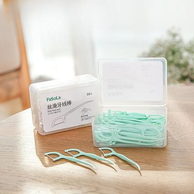 Disposable Dental Floss Picks, Food-grade Material, Anti-slip Handle, High Load-bearing Capacity, High Tensile Force, Low Friction Dental Floss Picks