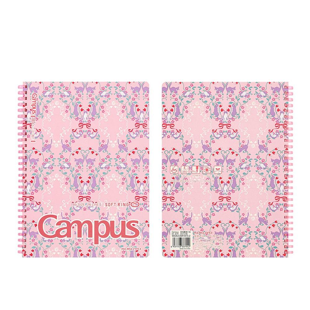 A5/B5 Soft Coil Notebooks 160 Pages 180° Lay-Flat Notepad Creative Student Class Notebooks  Student