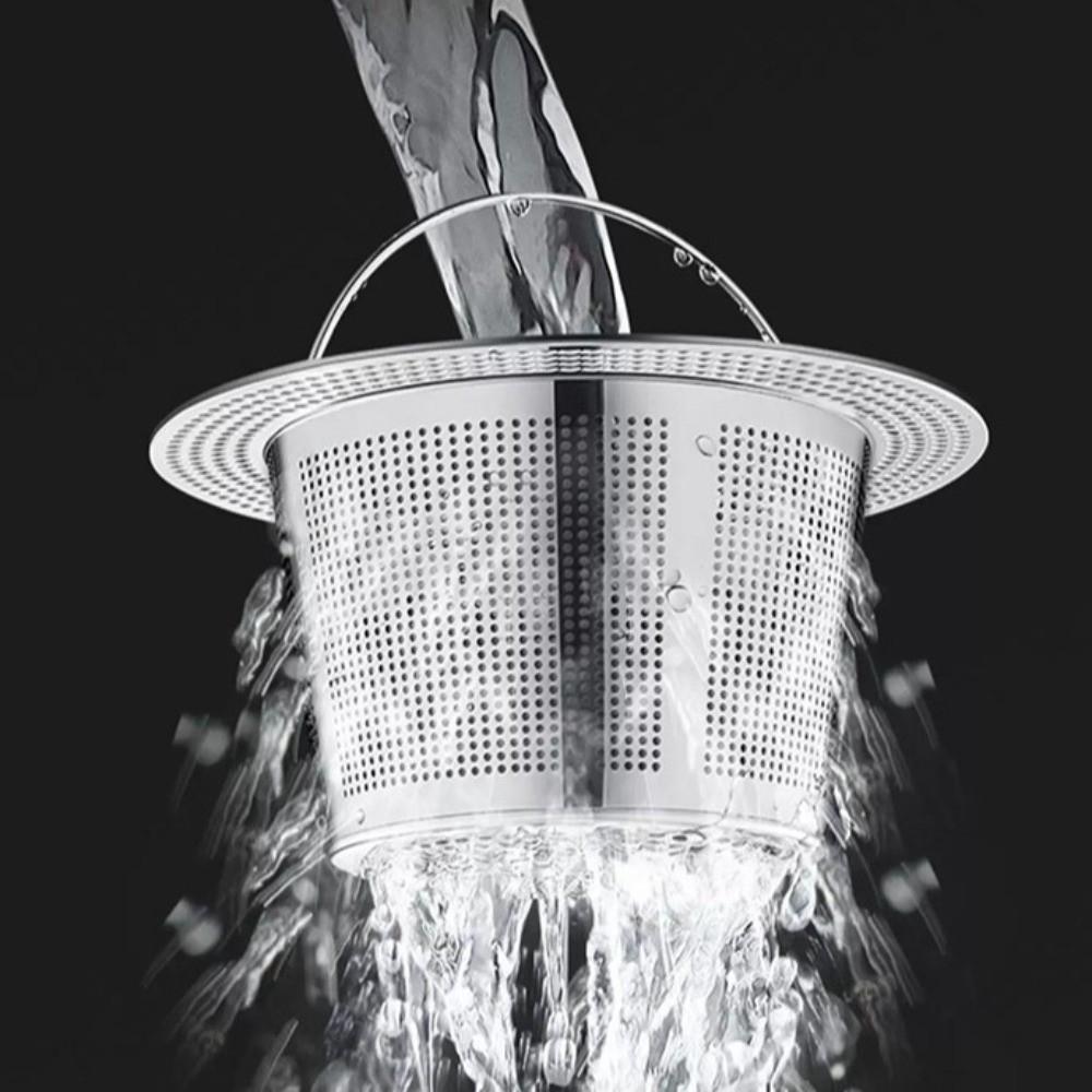 Anti Clog Kitchen Sink Filter Dense Mesh Drain Strainer Food Slag Drainer Bathroom