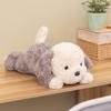 Delightful Plush Dog Soft Toy In Brown And Gray Perfect For Children Toddlers And