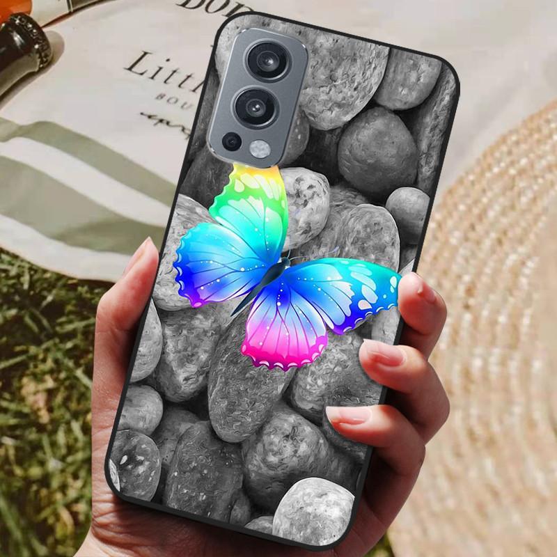 Für OnePlus Nord 2 5G Hülle Silikon Rückabdeckung Handyhülle Für OnePlus Nord2 5G Hüllen für One Plus Nord 2 5G Weicher Stoßfänger Funda