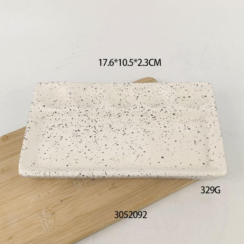 

Ceramic Palette Pigment Palette Calligraphy Oil Painting Plate Gouache Watercolor Brush Pigment Plate Modern Simplicity Ceramic palette