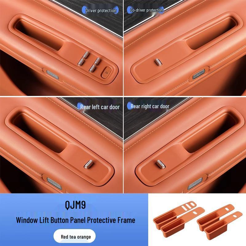 

Huawei AITO M9 Бокс для хранения дверной ручки и накладка из силикона для стеклоподъемника, внутренняя модификация (Модель 2024-25 года)