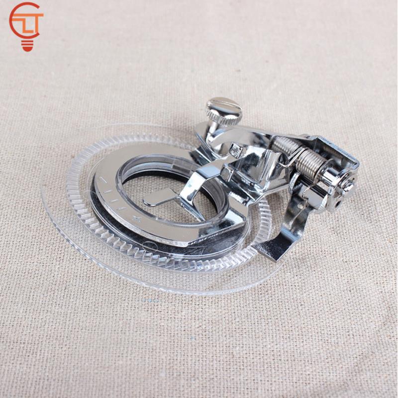Decorative Daisy Flower Needle Fot Most Low-handle Snap-on Household Sewing Machine Disc Embroidery Presser Foot