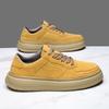 Men's Shoes 2026 New Spring Autum Retro Genuine Leather Thick-Soled Sneakers Men's Leather Versatile Sports Men Casual Shoes