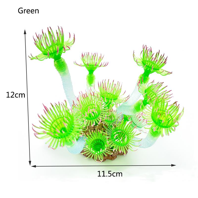Artificial Underwater Coral  Aquarium Fish Tank Simulation Decoration Aquarium Backgrounds Plants Water Grass Accessories New