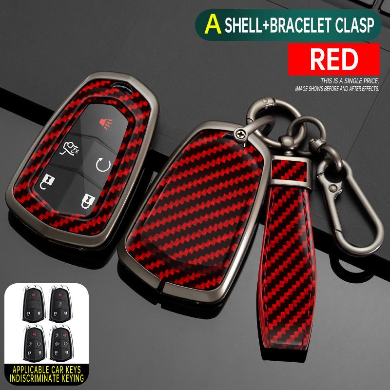 Styling Mouldings Alloy Car Remote Key Case Cover Protect Shell Bag For Cadillac ATS XTS XT5 XT4 CT6 XT6 CTS DTS ESV STS ELR Esc